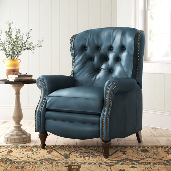Birch Lane™ Deandra Leather Recliner & Reviews Wayfair